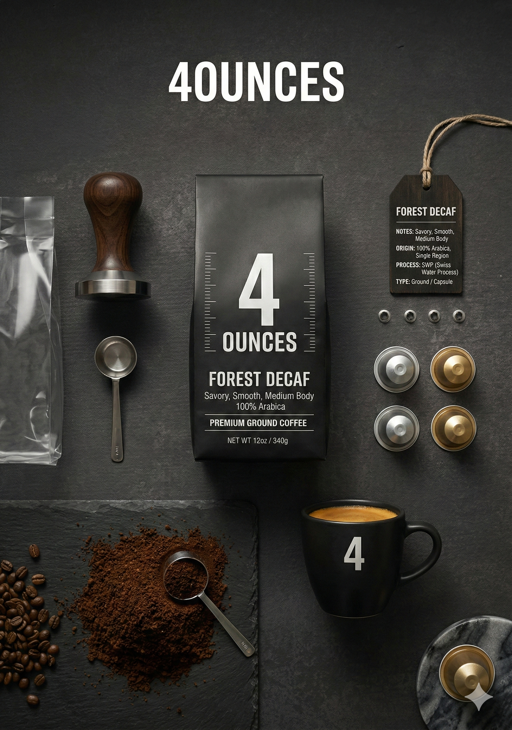 Forest Decaf Coffee (Medium Roast)